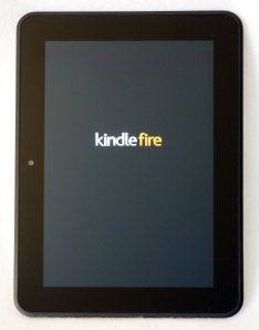 Kindle Fire HD 4G - booting up