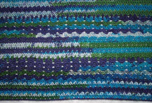 Summer Crochet Cardigan - Detail of Stitch Pattern